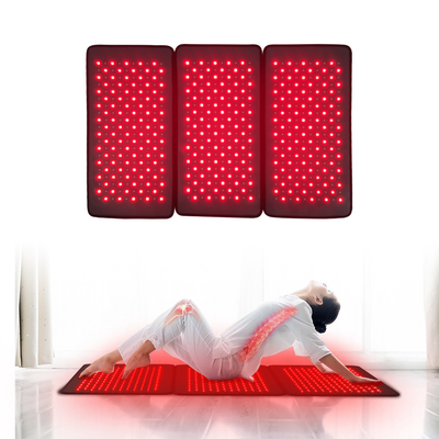 健康身につけられる赤灯のパッド660nm 850nmランプの赤外線写真の物理療法
