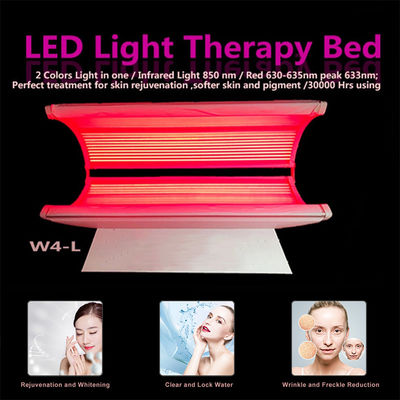 完全なボディしわの除去剤LEDの赤灯療法のベッドの小屋