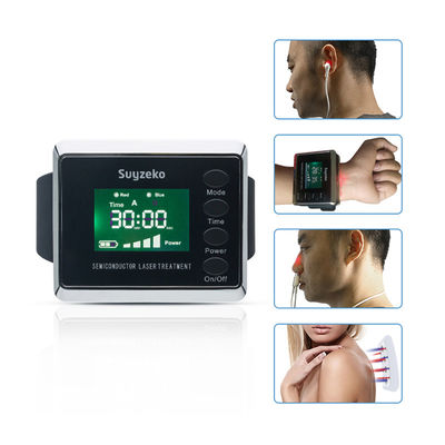 SuyzekoデジタルのHyperlipidemia医学レーザーの腕時計の血圧レーザー療法の腕時計